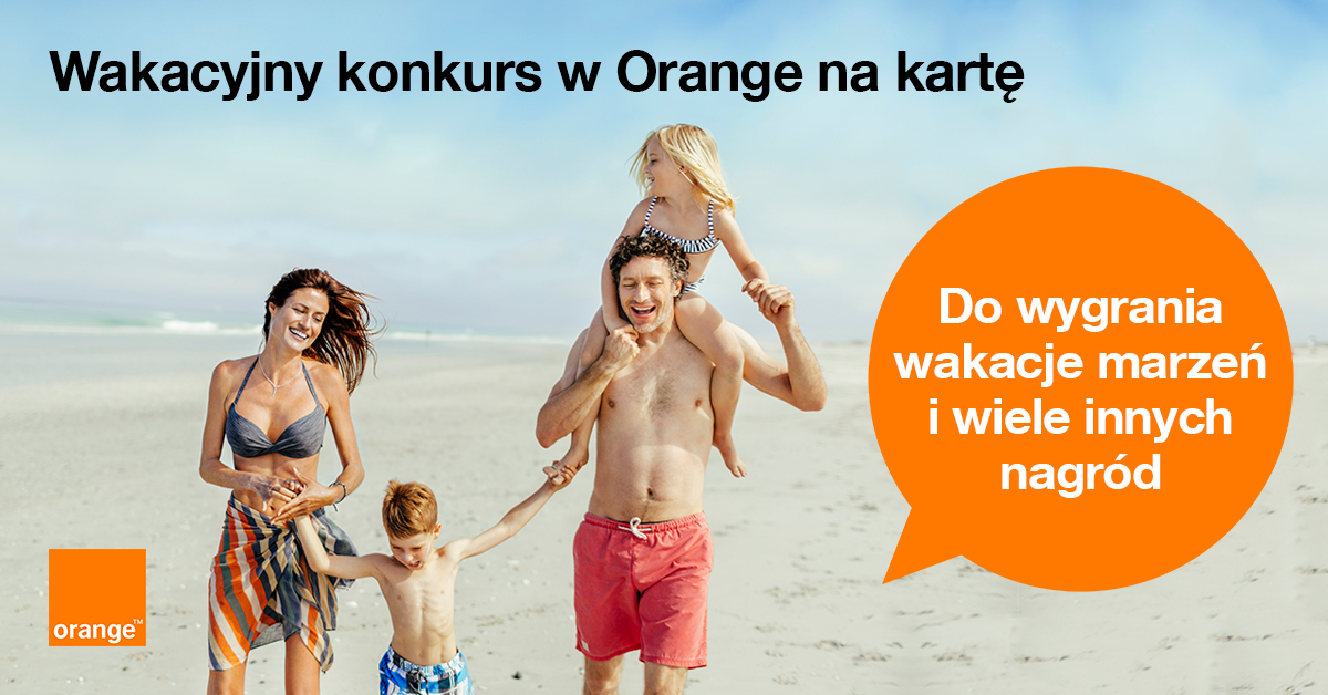 Konkurs „Wakacje z Orange 5”